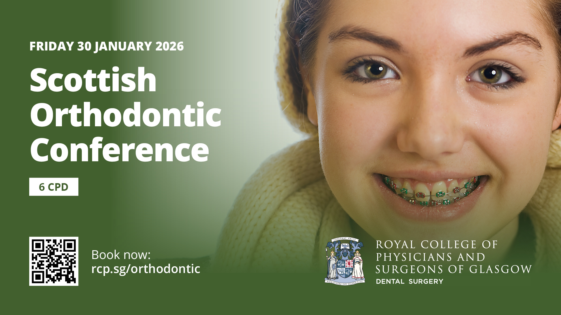 Scottish Orthodontic Conference Flyer